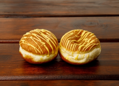 Пончик с ЛИМОННОЙ начинкой