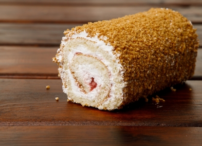 Рулет МАЛИНОВЫЙ